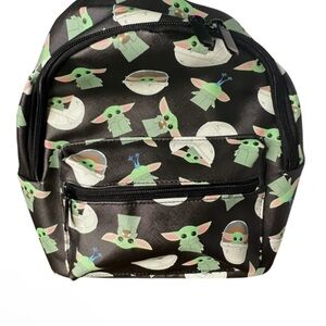 Bioworld Star Wars: The Mandalorian mini backpack all-over print of Grogu